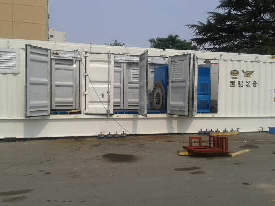 中船重工 柴油發(fā)電機(jī)組集裝箱