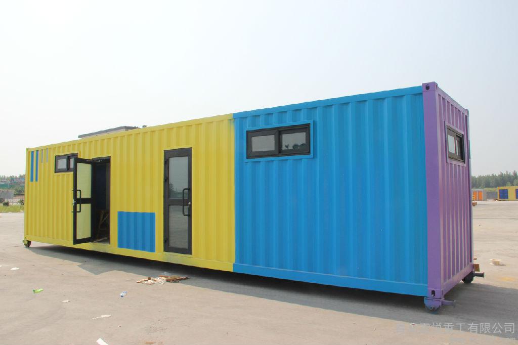 集裝箱幼兒園-絢麗的集裝箱房屋